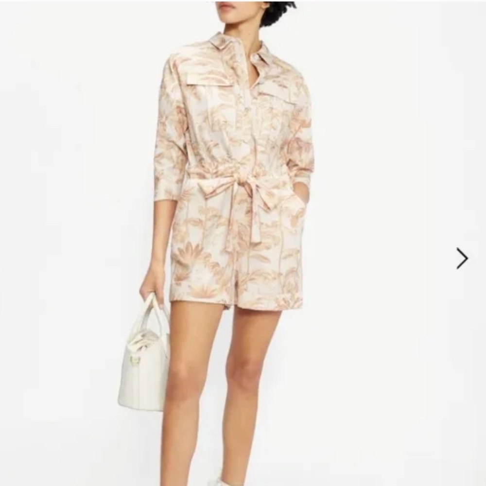 ted baker utility playsuit